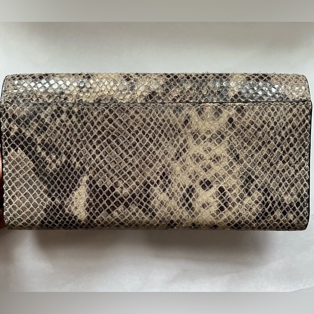 Coach Faux Python Wallet - Picture 2 of 4